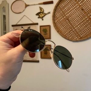 Round Unisex 3447 Ray Ban sunglasses